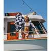 Amazonas Deep Neck Front Knot Bikini Top, White - Two Pieces - 2