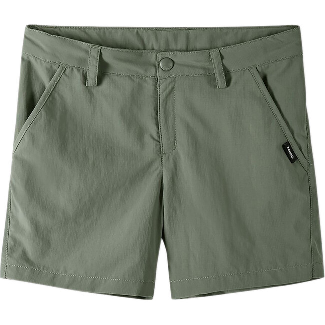 Valoisin Girls UPF 50+ Shorts, Greyish Green