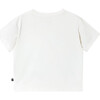 Siirto UV Protect Print T-Shirt, Off-White & Blue - T-Shirts - 2