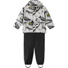 Moomin Plask Rain Outfit Set, Off-White - Mixed Apparel Set - 1 - thumbnail