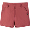 Valoisin Girls UPF 50+ Shorts, Red Clay - Shorts - 1 - thumbnail