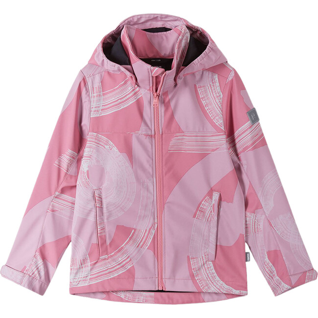 Kuopio Waterproof Softshell Jacket, Sunset Pink