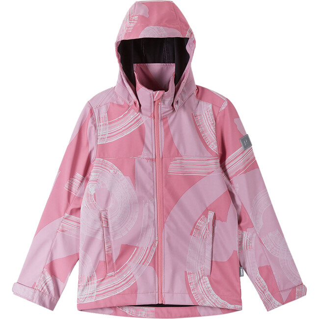 Kuopio Waterproof Softshell Jacket, Sunset Pink - Jackets - 3