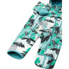 Moomin Vindpust Windfleece Hooded Overall Jumpsuit, Green Aqua - Overalls - 9