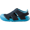 Koralli Washable Sandals, Navy & Turquoise - Sandals - 3