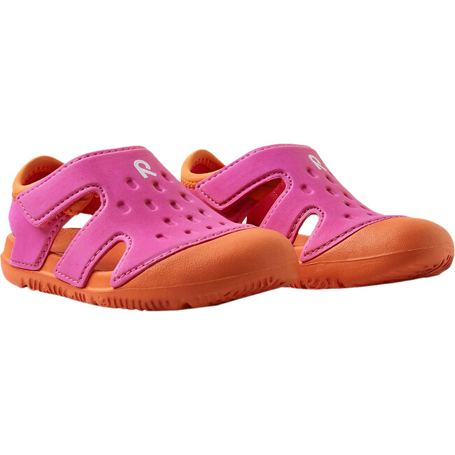 Koralli Washable Sandals, Cherry Pink & Red - Sandals - 6