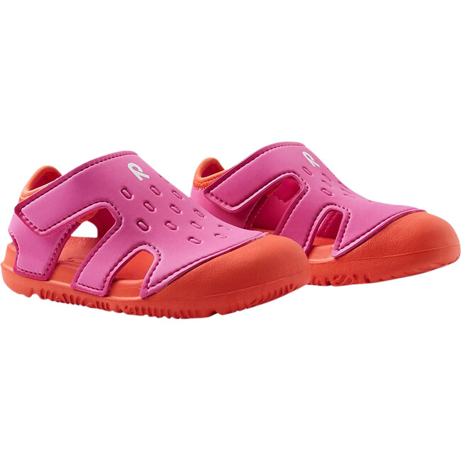 Koralli Washable Sandals, Cherry Pink & Red - Sandals - 7