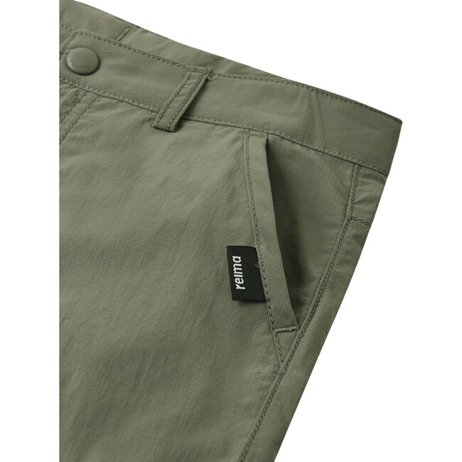 Eloisin Boys UPF 50+ Shorts, Greyish Green - Swim Trunks - 8