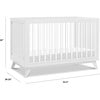 Otto 3-In-1 Convertible Crib, White & Acrylic - Cribs - 8