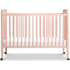 Jenny Lind 3-in-1 Convertible Crib, Blush Pink - Cribs - 1 - thumbnail