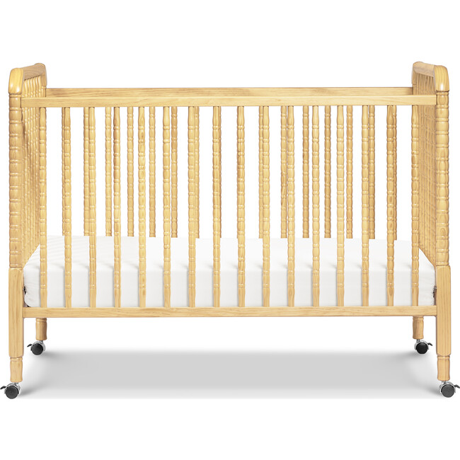 Jenny Lind 3 in 1 Convertible Crib Natural daVinci Cribs Bassinets Maisonette