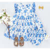 Baby Girls Cynthia Dress Set, Blue Eyelet - Dresses - 5
