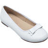 Camille Flats, White - Slip Ons - 1 - thumbnail