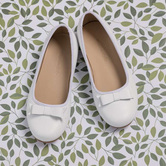 Camille Flats, White - Slip Ons - 3