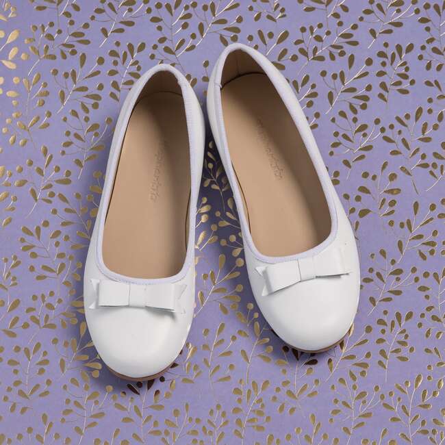 Camille Flats, White - Slip Ons - 6