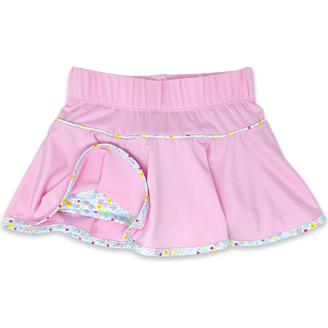Quinn Itsy Bitsy Floral Print Skort, Cotton Candy Pink