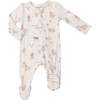 Wild West Pink 2-Way Zipper Footie, Pink - Footie Pajamas - 1 - thumbnail