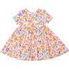 Flower Power Mushrooms Twirly S/S Dress, Multi - Dresses - 1 - thumbnail