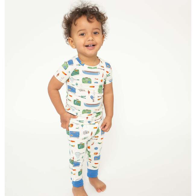 Fishing Tools Lounge Wear Set, Multi - Mixed Apparel Set - 2