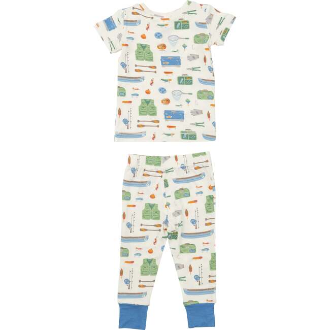 Fishing Tools Lounge Wear Set, Multi - Mixed Apparel Set - 3