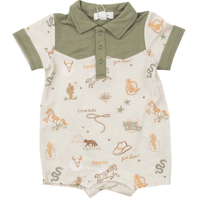 Wild Wild West Cowboy Shortie, Beige