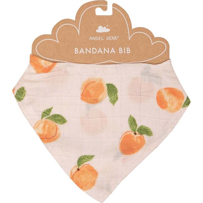 Peaches Bandana Bib, Orange