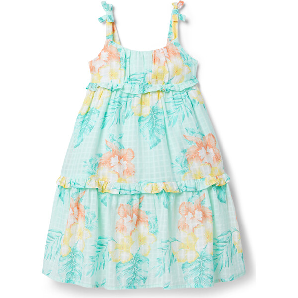 Hibiscus Tiered Sundress - Janie and Jack Dresses | Maisonette