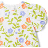 Embroidered Floral Jacquard Dress - Dresses - 2