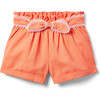 Circle Trim Paperbag Waist Short - Shorts - 1 - thumbnail