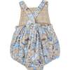 Nautical Notebook Retro Sunsuit, Gray - Rompers - 2