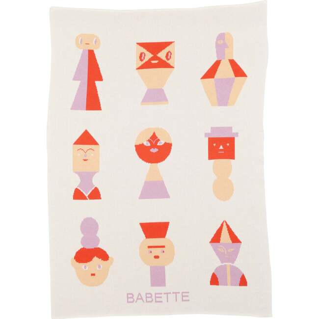 Mix & Mingle Baby Blanket, Lilac - Blankets - 2