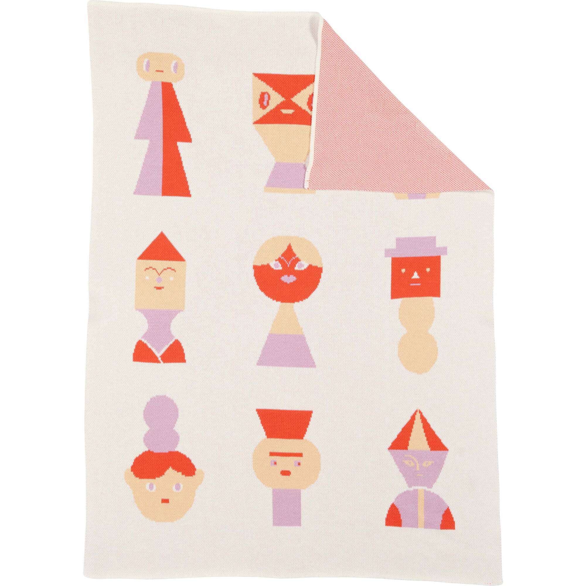 Mix & Mingle Baby Blanket, Lilac - Blankets - 1