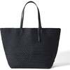 Women's Jetsetter Large Handwoven Tote, Onyx - OS - Bags - 1 - thumbnail