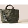 Women's St Barths Small Tote, Olive - Bags - 2