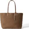 Women's Jetsetter Small Handwoven Tote, Mink - OS - Bags - 1 - thumbnail