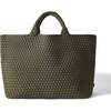 Women's St Barths Large Tote, Olive - Bags - 1 - thumbnail