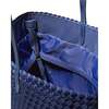 Women's Jetsetter Small Handwoven Tote, Ink Blue - OS - Bags - 2