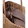 Women's Jetsetter Small Handwoven Tote, Mink - OS - Bags - 2