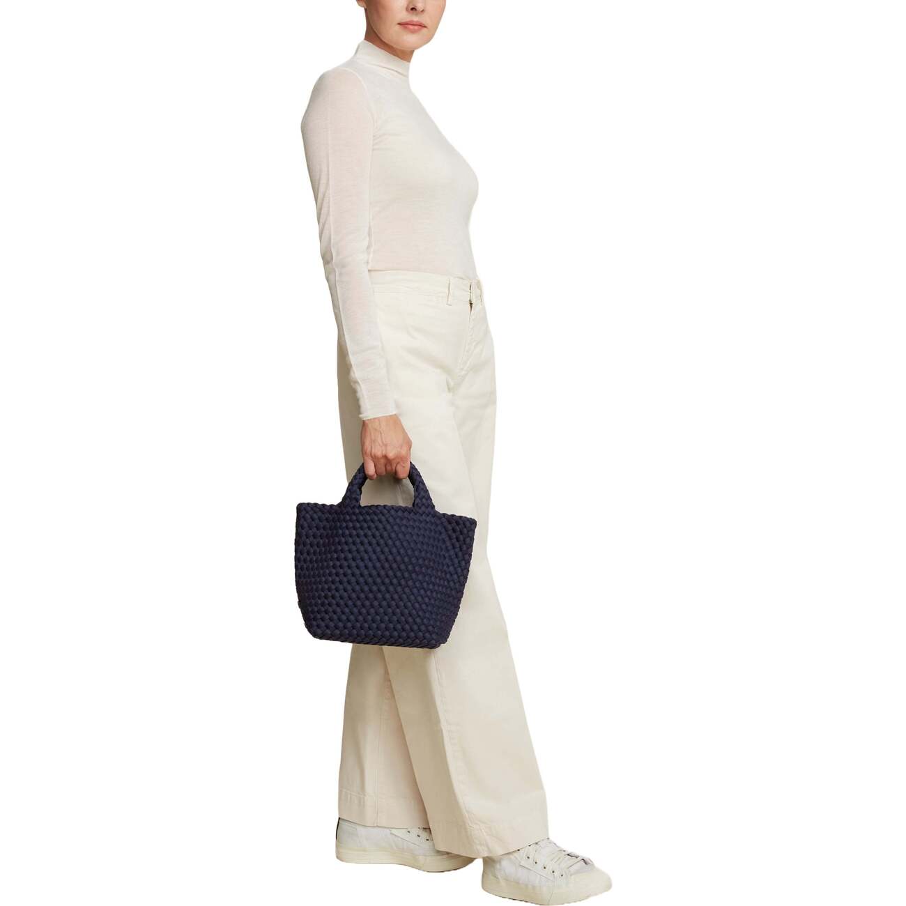 【NAGHEDI】St. Barths Small Tote スモール トート バッグ St. Barths Small Tote | Ink Blue
