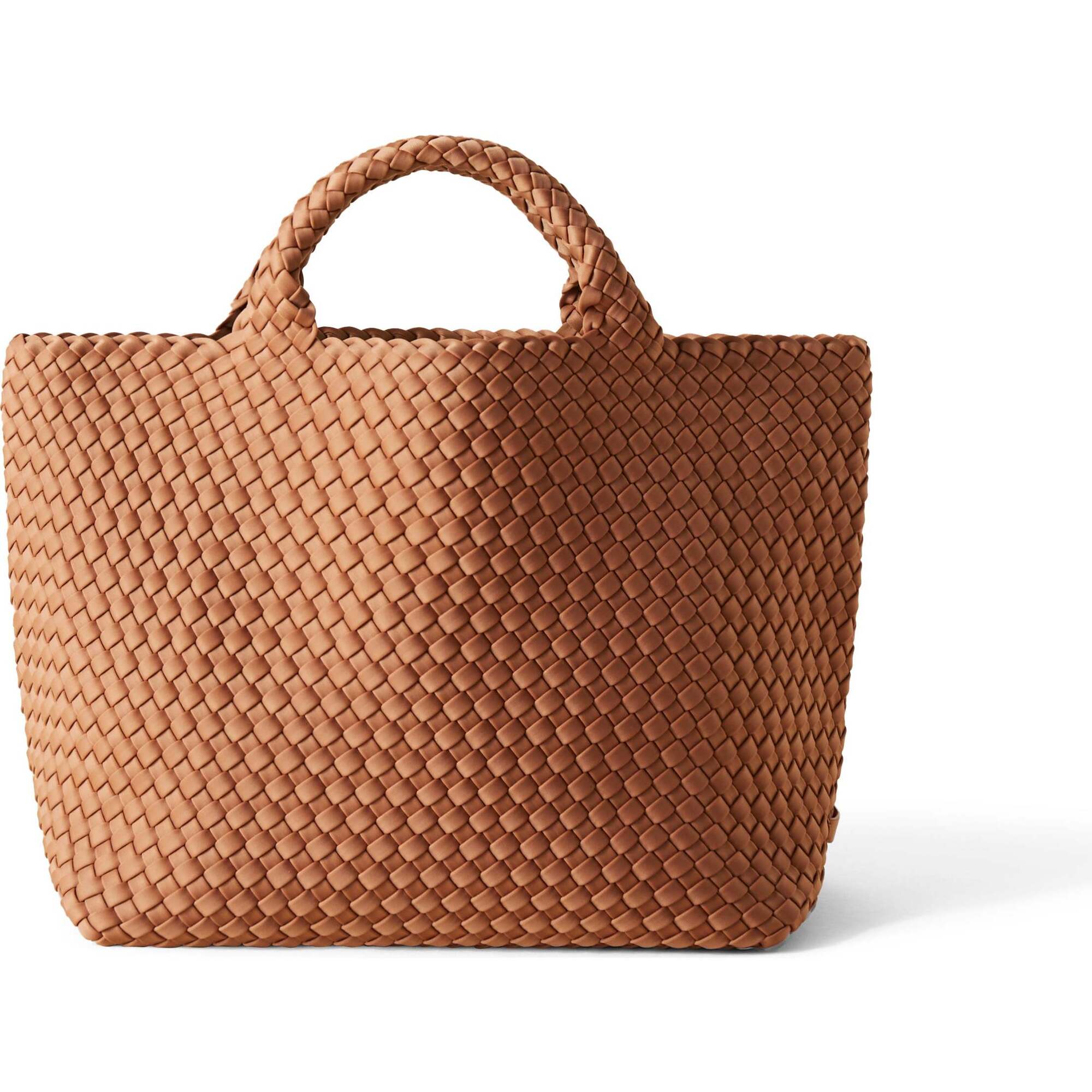 Women's St. Barths Medium Handwoven Tote, Cocoa - OS - Bags - 1