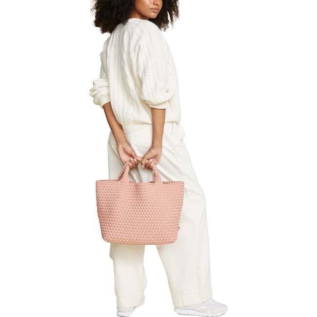 Women's St. Barths Medium Handwoven Tote, Dusk - OS - Bags - 5