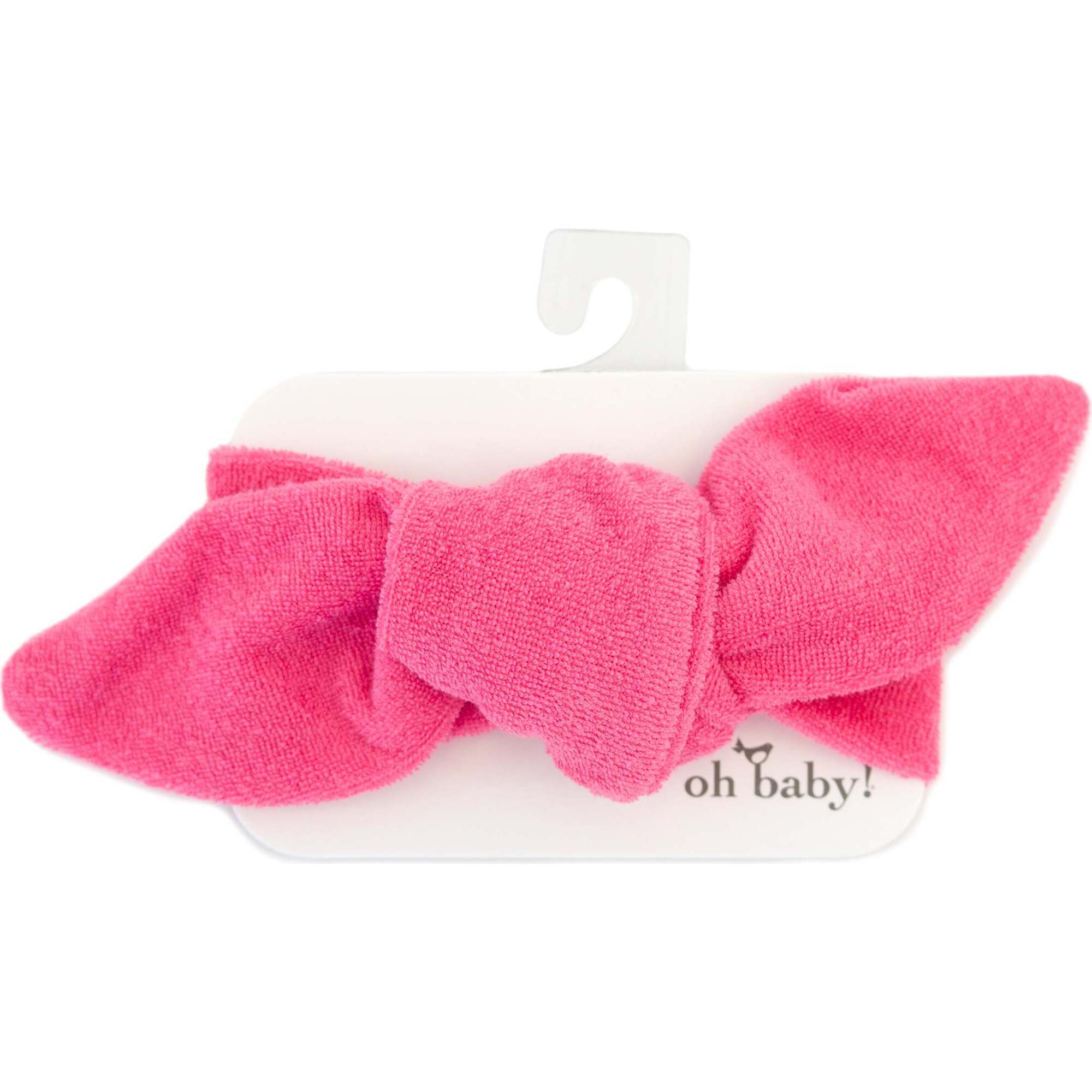 Terry Tie Turban, Watermelon - Headbands - 1