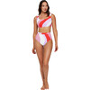 Women's Lauren Two-Piece Swimsuit Top, Pucci Stripe - One Pieces - 2