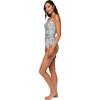 Women's Genevieve Bandeau One-Piece Swimsuit, Bella Piastrella - One Pieces - 7