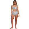 Women's Carrie Two-Piece Swimsuit Top, Bella Piastrella - Two Pieces - 2