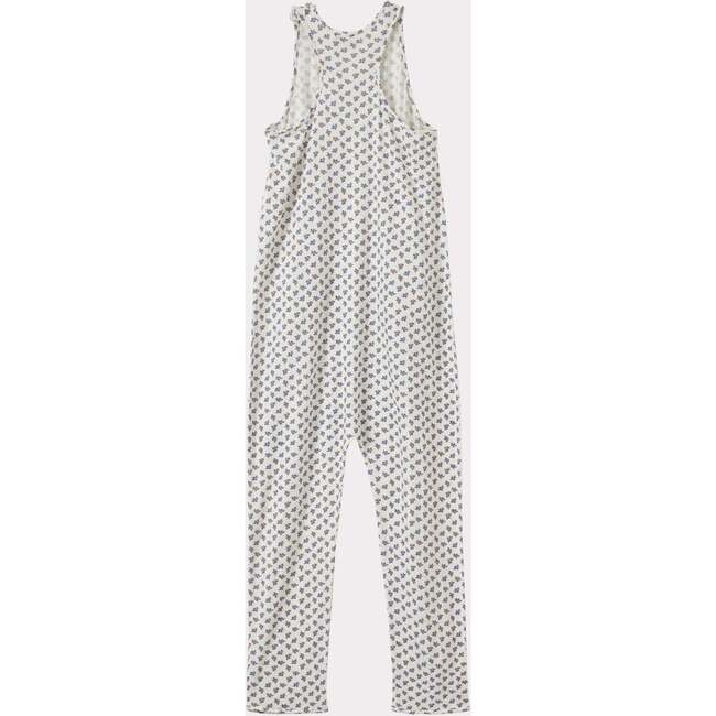 Swordfish Disty Print Jumpsuit, Ecru - Jumpsuits - 2