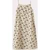 Hyssop Berry Bud Block Print Dress, Black & Cream - Dresses - 2