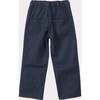 Erodium Straight Leg Trousers, Blue Denim - Pants - 2