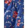 Gobi Rose Posy Print Dungaree, Blue - Jumpsuits - 3