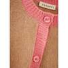 Anise Contrast Pocket Cardigan, Camel & Pink - Cardigans - 3